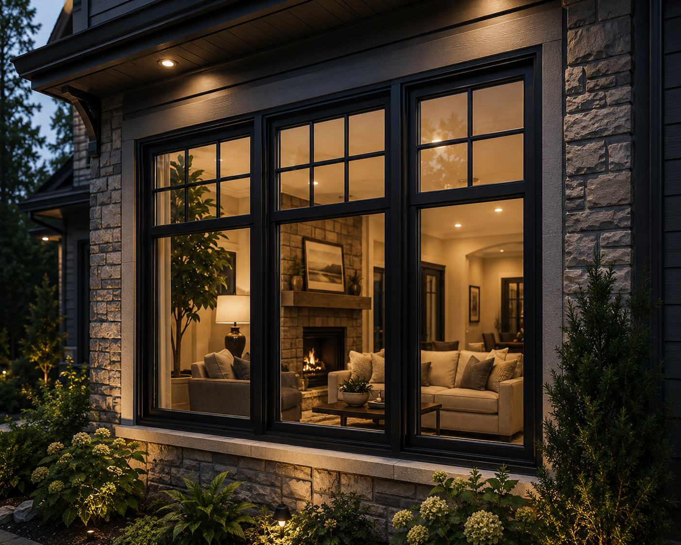 Modern replacement windows